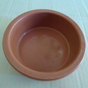 Bowl - Heavyweight Dish - Small - 5 3/4 inches Diameter - Brown - Multiple Uses